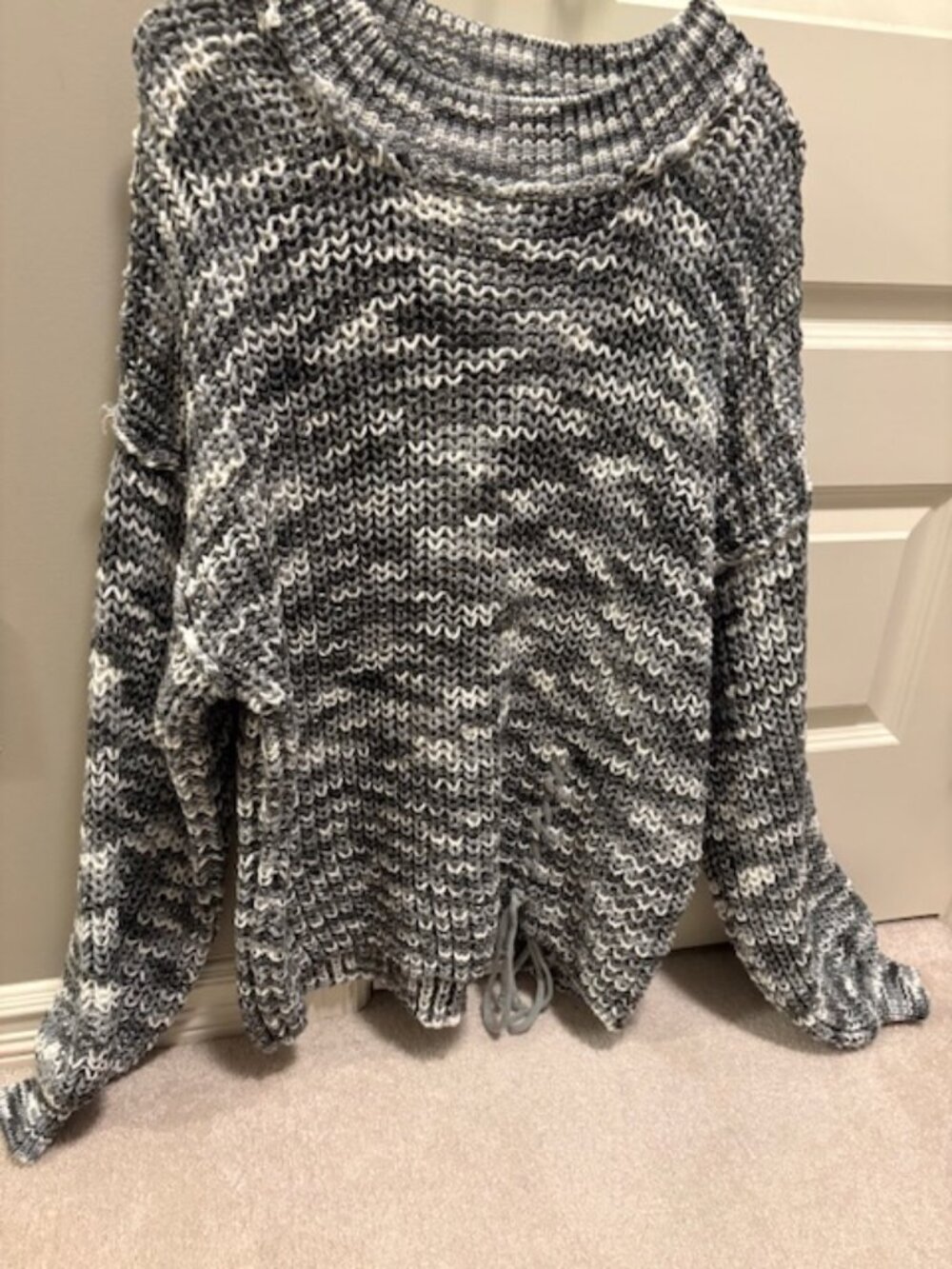Chunky Knit multi-color sweater